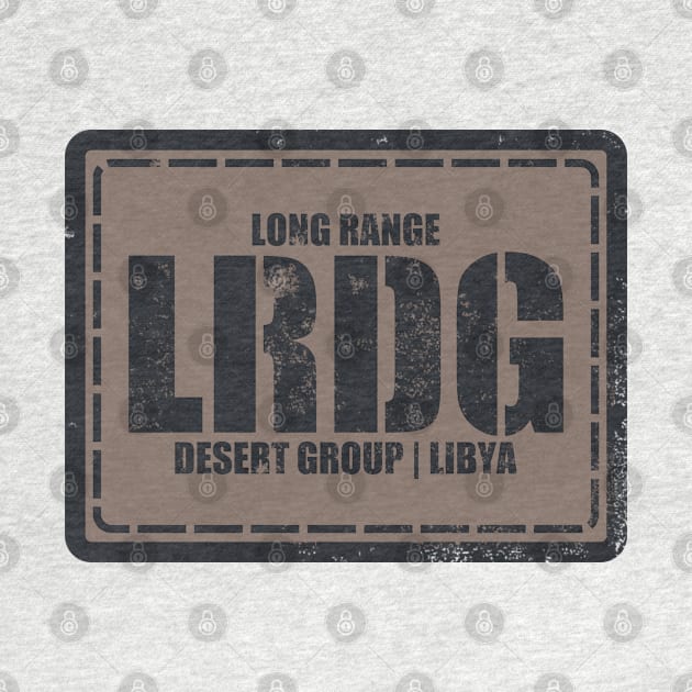 Long Range Desert Group LRDG (distressed) by TCP